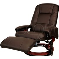 Массажное кресло Calviano 1583 (коричневый) - Превью изображения №2 — Интернет-магазин Time-Shop