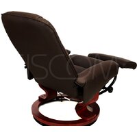 Массажное кресло Calviano 1583 (коричневый) - Превью изображения №5 — Интернет-магазин Time-Shop