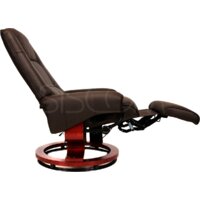 Массажное кресло Calviano 1583 (коричневый) - Превью изображения №4 — Интернет-магазин Time-Shop