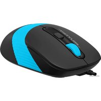 Мышь A4Tech Fstyler FM10S (голубой/черный) - Превью изображения №2 — Интернет-магазин Time-Shop