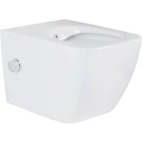 Унитаз подвесной Roxen Cube bidet в комплекте с инсталляцией StounFix Dual Fresh 6 в 1 968472 (кнопка: брашированное золото) - Превью изображения №4 — Интернет-магазин Time-Shop