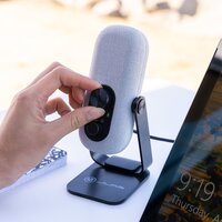 Проводной микрофон JLab GO Talk (белый) - Превью изображения №5 — Интернет-магазин Time-Shop