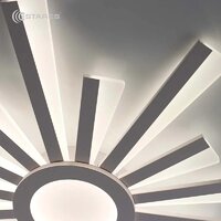 Припотолочная люстра Estares Teresa 100W R-APP-680x50-White/White-220-IP20 - Превью изображения №3 — Интернет-магазин Time-Shop