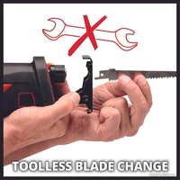 Сабельная пила Einhell TE-AP 18/26 Li-Solo 4326290 - Превью изображения №3 — Интернет-магазин Time-Shop