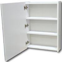  Гамма Шкаф с зеркалом 03-50 (белый) - Превью изображения №3 — Интернет-магазин Time-Shop