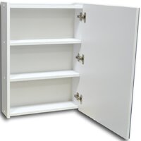  Гамма Шкаф с зеркалом 03-50 (белый) - Превью изображения №2 — Интернет-магазин Time-Shop