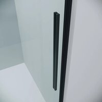 Душевой уголок Grossman Galaxy 120х100х195 120.K33.01.1210.21.00 (черный матовый/прозрачное стекло) - Превью изображения №2 — Интернет-магазин Time-Shop