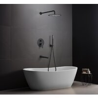 Душевая система  Aquatek Бетта AQ1173MB (черный матовый) - Превью изображения №7 — Интернет-магазин Time-Shop