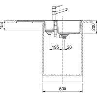 Кухонная мойка Franke Sirius 2.0 S2D 651-100 143.0618.670 (снежно-белый) - Превью изображения №3 — Интернет-магазин Time-Shop