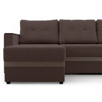 Диван Mio Tesoro Атланта 110 (Savana Chocolate/Ecostile Chocolate) - Превью изображения №7 — Интернет-магазин Time-Shop