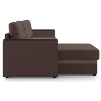 Диван Mio Tesoro Атланта 110 (Savana Chocolate/Ecostile Chocolate) - Превью изображения №3 — Интернет-магазин Time-Shop