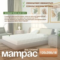 Матрас ЭОС Идеал 1а/2 120x200+Левада 2сп 70х70 41251/0 606501/593802 - Превью изображения №15 — Интернет-магазин Time-Shop