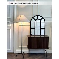 Зеркало EMZE 60x80 UV.ARC.WIND.60.80.CHE (черный с УФ-окантовкой) - Превью изображения №5 — Интернет-магазин Time-Shop