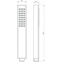 Душевая система  Deante BXYSX44T-3 - Превью изображения №9 — Интернет-магазин Time-Shop