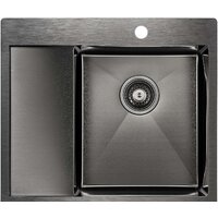 Кухонная мойка Paulmark Kroner 59F PM225951-BGR - Превью изображения №5 — Интернет-магазин Time-Shop