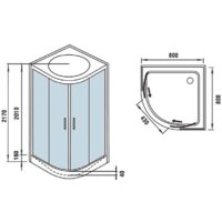 Душевая кабина WeltWasser WW500 Werra 804 - Превью изображения №20 — Интернет-магазин Time-Shop