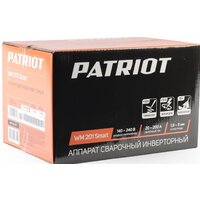 Сварочный инвертор Patriot WM 201 Smart - Превью изображения №14 — Интернет-магазин Time-Shop