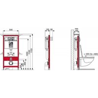 Унитаз подвесной AM.PM Sunny Flashclean C85C1701SC + TECE Profil 9300302 - Превью изображения №15 — Интернет-магазин Time-Shop