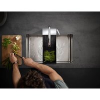 Кухонная мойка Hansgrohe S71 S719-U660 Under-mount sink 660 43428800 - Превью изображения №2 — Интернет-магазин Time-Shop