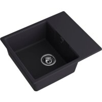 Кухонная мойка GranFest Urban GF-UR-658L (черный) - Превью изображения №2 — Интернет-магазин Time-Shop