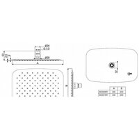 Верхний душ Ideal Standard IdealRain Luxe B0391MY - Превью изображения №4 — Интернет-магазин Time-Shop