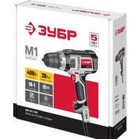 Дрель-шуруповерт Зубр ДШ-М1-400 - Превью изображения №7 — Интернет-магазин Time-Shop
