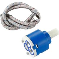 Смеситель Rea Polo B9942 (белый/хром) - Превью изображения №3 — Интернет-магазин Time-Shop