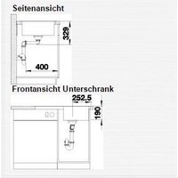 Кухонная мойка Blanco Legra 45 S 527268 (вулканический серый) - Превью изображения №4 — Интернет-магазин Time-Shop