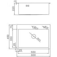 Кухонная мойка Wisent WS-36045D/GER013 (с сифоном, дозатором и коландером) - Превью изображения №16 — Интернет-магазин Time-Shop