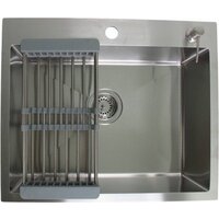 Кухонная мойка Wisent WS-36045D/GER013 (с сифоном, дозатором и коландером) - Превью изображения №2 — Интернет-магазин Time-Shop