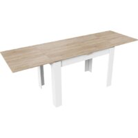 Кухонный стол Трия Промо тип 4 (белый/дуб сонома светлый) - Превью изображения №2 — Интернет-магазин Time-Shop