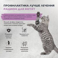 Сухой корм для кошек Brit care Superpremium Kitten с индейкой для котят, беременных и кормящих кошек (здоровый рост) 7 кг - Превью изображения №6 — Интернет-магазин Time-Shop