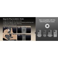 Держатель для смартфона Baseus PrimeTrip C03 Magnetic Cosmic Black C0013601 - Превью изображения №5 — Интернет-магазин Time-Shop