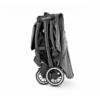 Коляска прогулочная «книга» Lionelo Julie One (stone grey) - Превью изображения №4 — Интернет-магазин Time-Shop