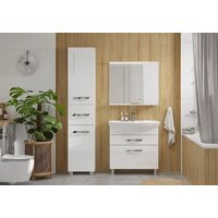  Volna Шкаф с зеркалом Lake 80 R (белый) - Превью изображения №6 — Интернет-магазин Time-Shop