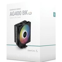 Кулер для процессора DeepCool AG400 BK ARGB R-AG400-BKANMC-G-2 - Превью изображения №10 — Интернет-магазин Time-Shop