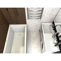 Умывальник Madera Kamilla 110х48 (левый) - Превью изображения №5 — Интернет-магазин Time-Shop