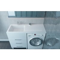 Умывальник Madera Kamilla 110х48 (левый) - Превью изображения №2 — Интернет-магазин Time-Shop