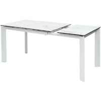 Кухонный стол M-City Corner 120 High Gloss DECDF5052THGSTATWHT (Statuario керамика/белый) - Превью изображения №3 — Интернет-магазин Time-Shop