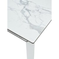 Кухонный стол M-City Corner 120 High Gloss DECDF5052THGSTATWHT (Statuario керамика/белый) - Превью изображения №6 — Интернет-магазин Time-Shop