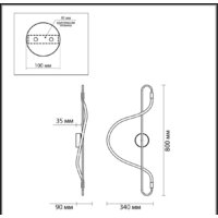 Бра Odeon Light Keys 4303/19WL - Превью изображения №2 — Интернет-магазин Time-Shop