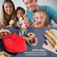 Вафельница GFgril GFW-034 - Превью изображения №4 — Интернет-магазин Time-Shop