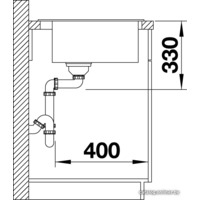 Кухонная мойка Blanco Naya 6 525941 (черный) - Превью изображения №5 — Интернет-магазин Time-Shop