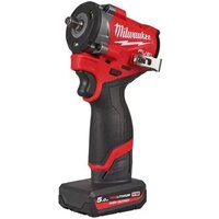 Гайковерт Milwaukee M12 FCIWF38G3-502X Fuel 4933493452 (с 2-мя АКБ, кейс) - Превью изображения №2 — Интернет-магазин Time-Shop