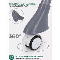 Высокий стульчик MOWbaby Nemo MBH140 (Dark Green) - Превью изображения №4 — Интернет-магазин Time-Shop