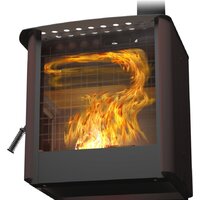 Свободностоящая печь-камин Теплодар Мильна-100 - Превью изображения №2 — Интернет-магазин Time-Shop