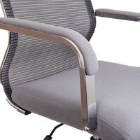 Офисное кресло AksHome Grid B (ткань/сетка, серый) - Превью изображения №5 — Интернет-магазин Time-Shop