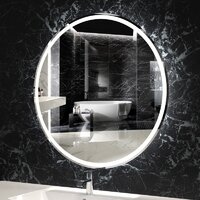  Пекам Зеркало Ring 1 70x70 Ring1-70x70dpcl (с подсветкой,сенсором на взмах руки,подогревом,часами) - Превью изображения №7 — Интернет-магазин Time-Shop