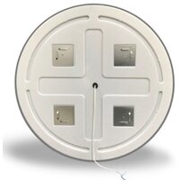  Пекам Зеркало Ring 1 70x70 Ring1-70x70dpcl (с подсветкой,сенсором на взмах руки,подогревом,часами) - Превью изображения №2 — Интернет-магазин Time-Shop