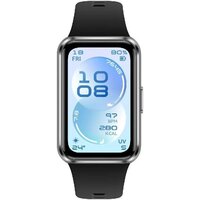 Фитнес-браслет Huawei Band 11 (черный алюминиевый корпус, с черным силиконовым ремешком, международная версия) - Превью изображения №2 — Интернет-магазин Time-Shop